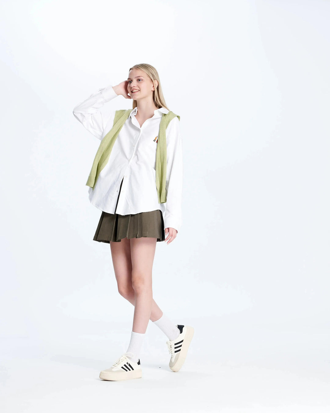 An image of a   8137 Shoulder Sweater by  Mirra Masa