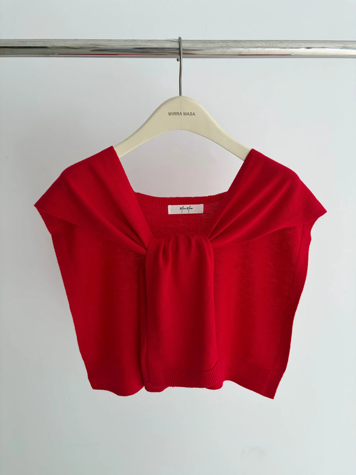 An image of a   8137 Shoulder Sweater by  Mirra Masa