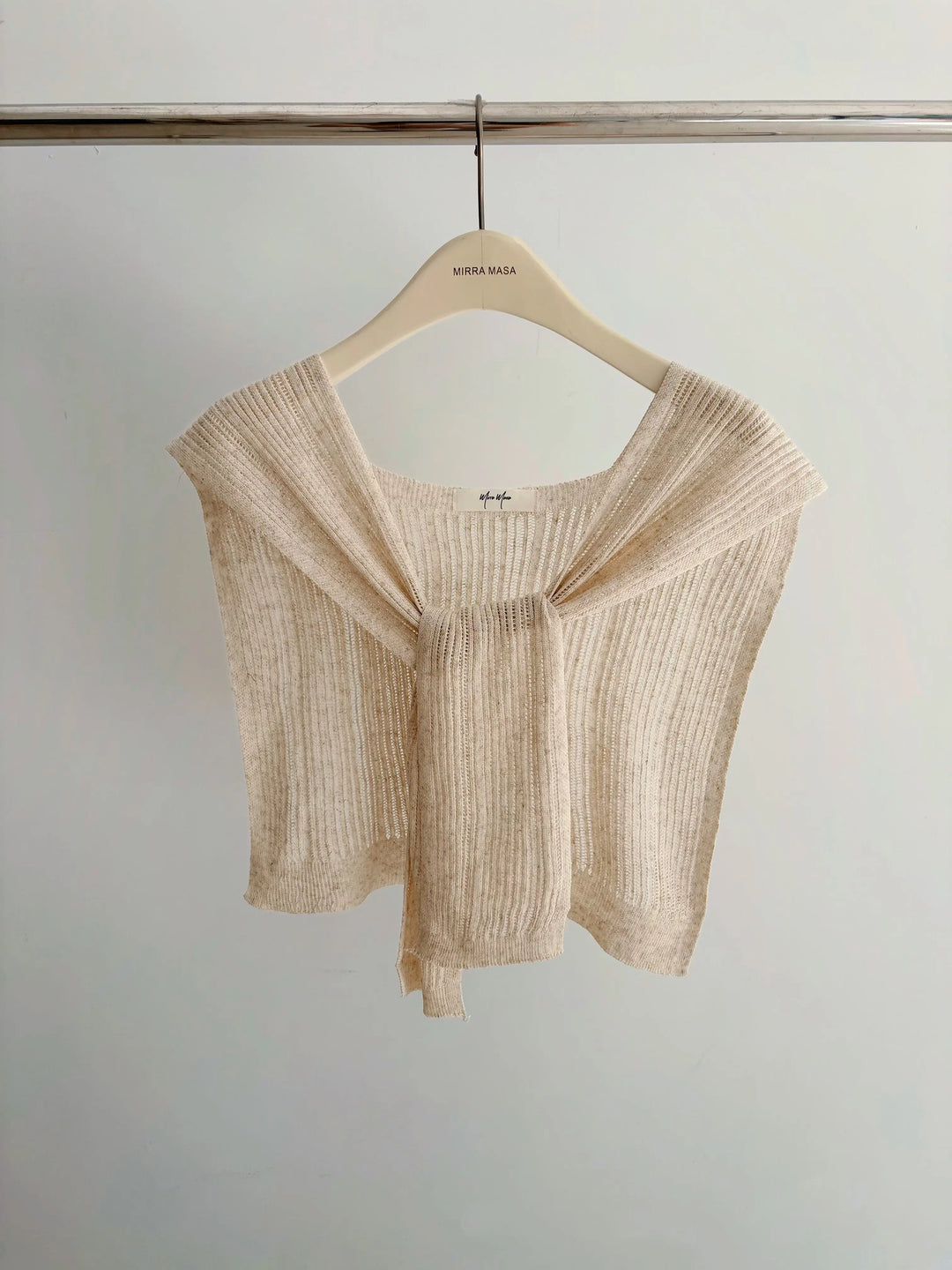 An image of a   8137 Shoulder Sweater by  Mirra Masa