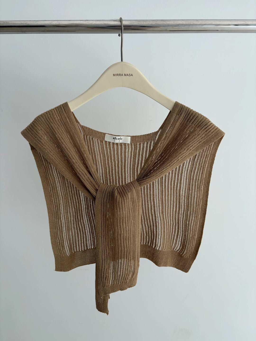 An image of a   8137 Shoulder Sweater by  Mirra Masa
