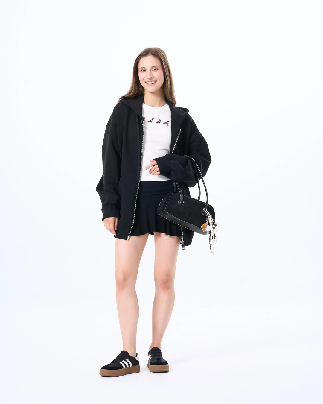 An image of a   8317 Suede Handbag by  Mirra Masa