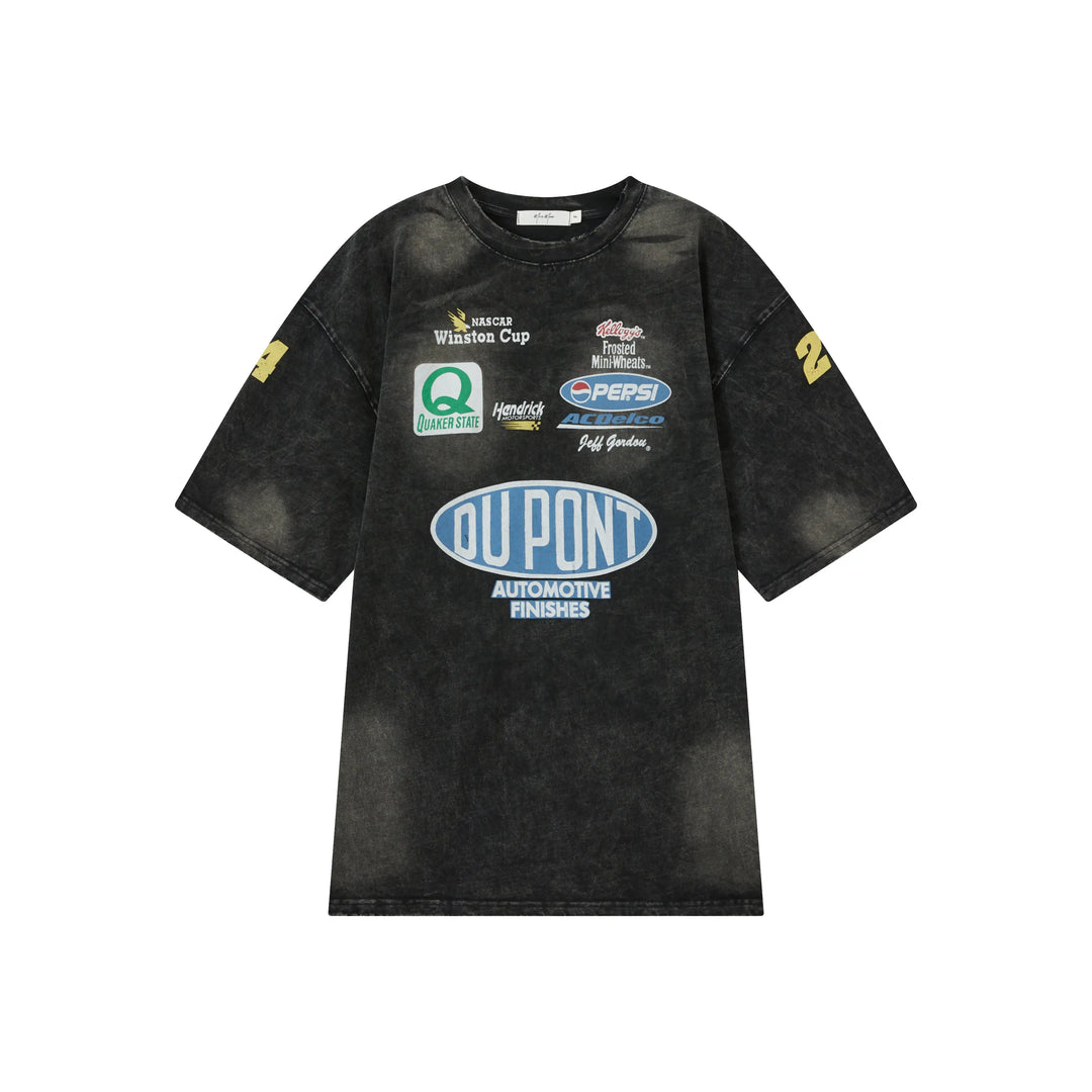 An image of a   83559 Oversized Racing Tee by  Mirra Masa