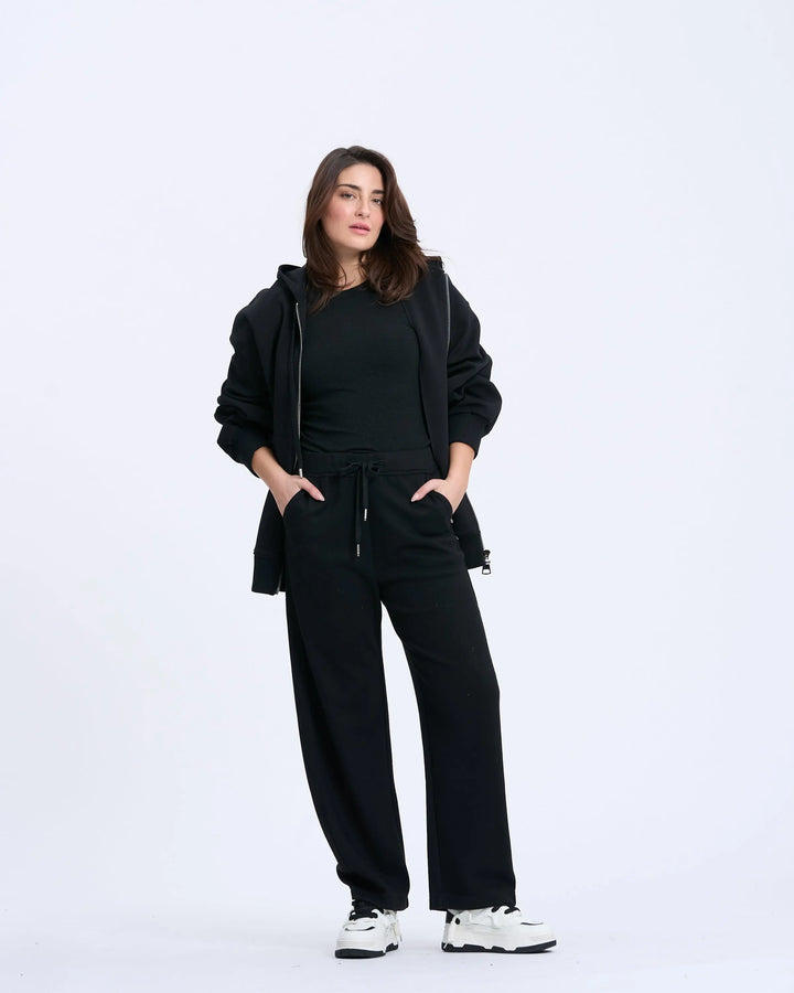 An image of a   85112 XL Zip Oversized Hoodie by  Mirra Masa