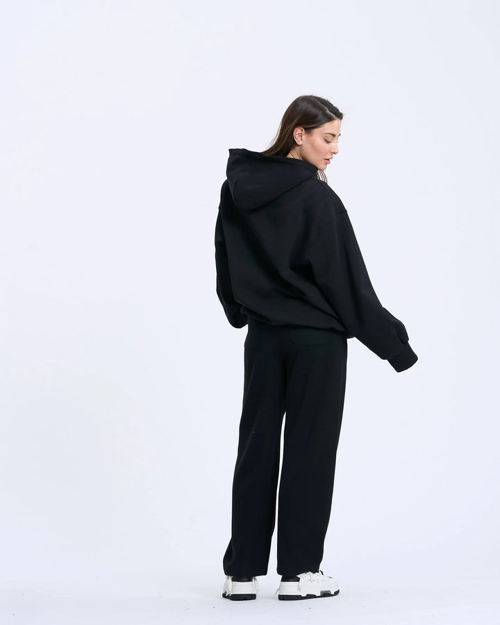 An image of a   85112 XL Zip Oversized Hoodie by  Mirra Masa