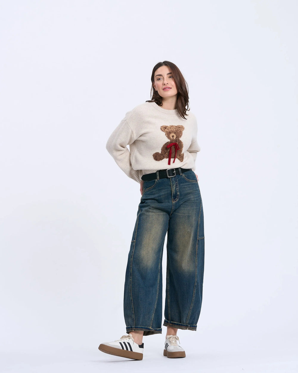 An image of a   9134D Bear Love Sweater by  Mirra Masa