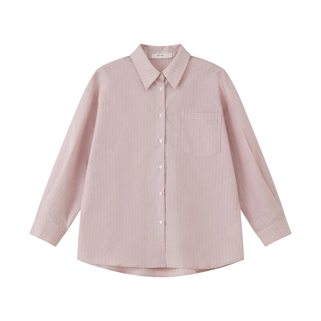 An image of a  Pink-One-Size 9325C Shirt by  Mirra Masa