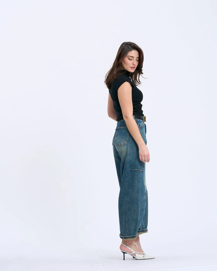 An image of a   99200 Baggy Fit Jeans by  Mirra Masa