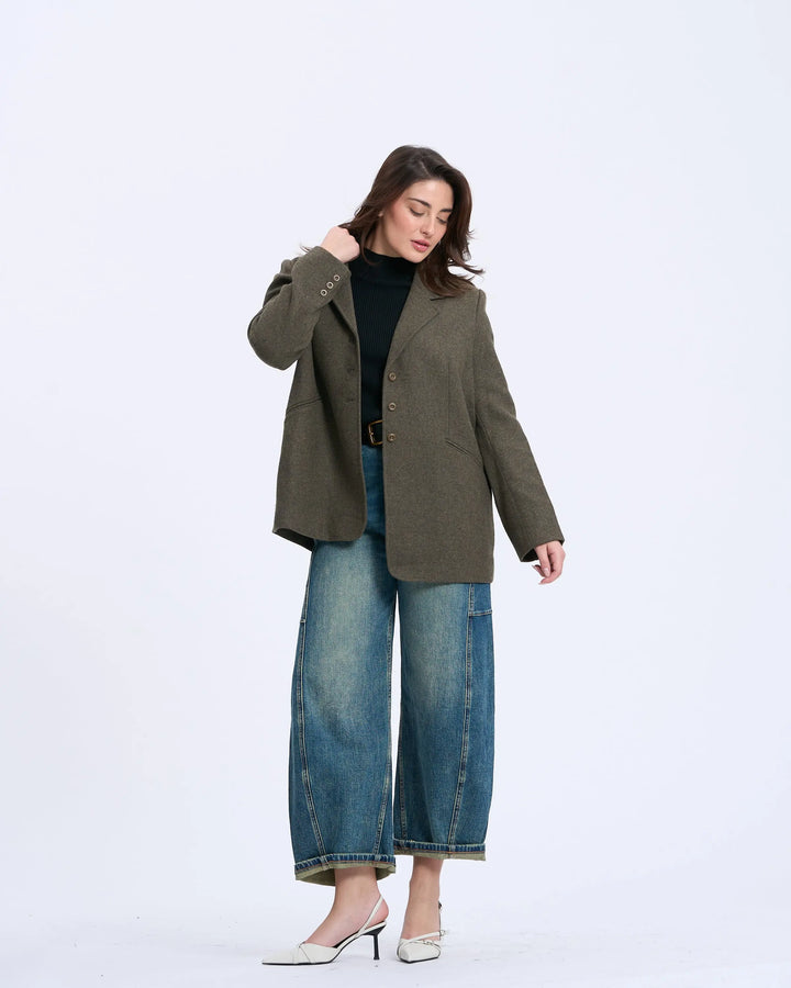 An image of a   99200 Baggy Fit Jeans by  Mirra Masa