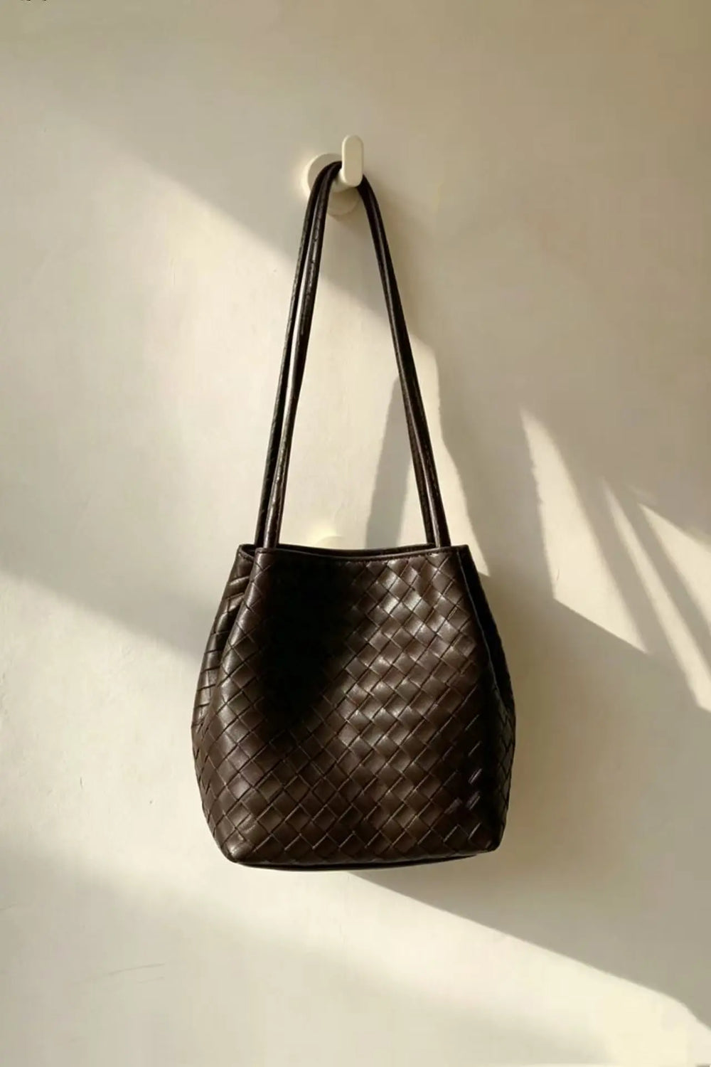 An image of a   B16881 Woven Tote Bag by  Mirra Masa