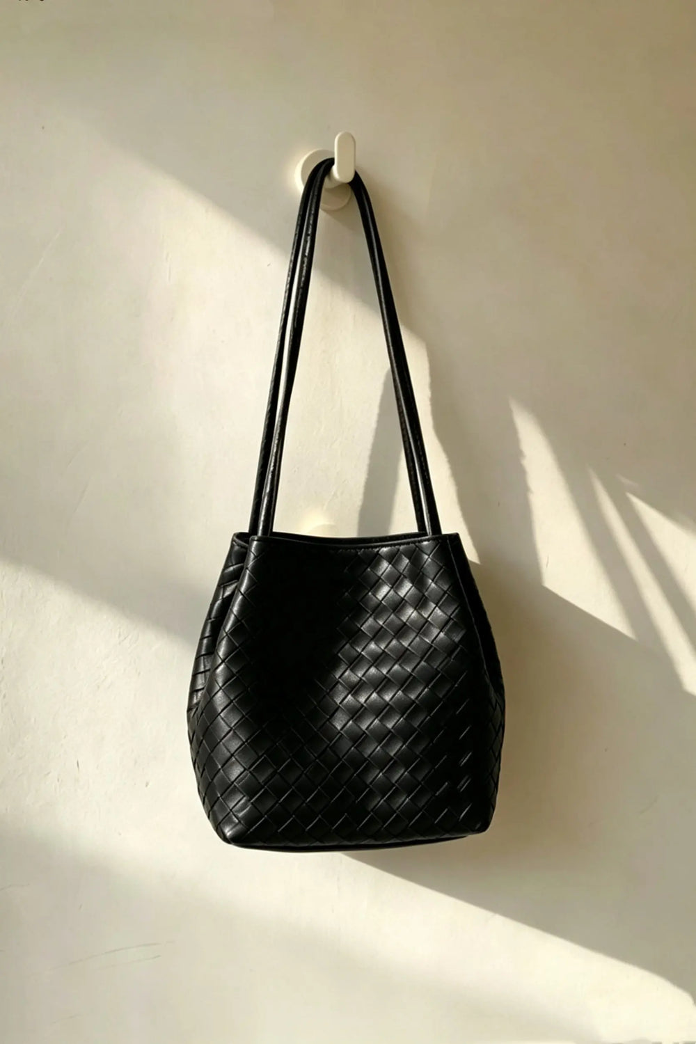 An image of a   B16881 Woven Tote Bag by  Mirra Masa