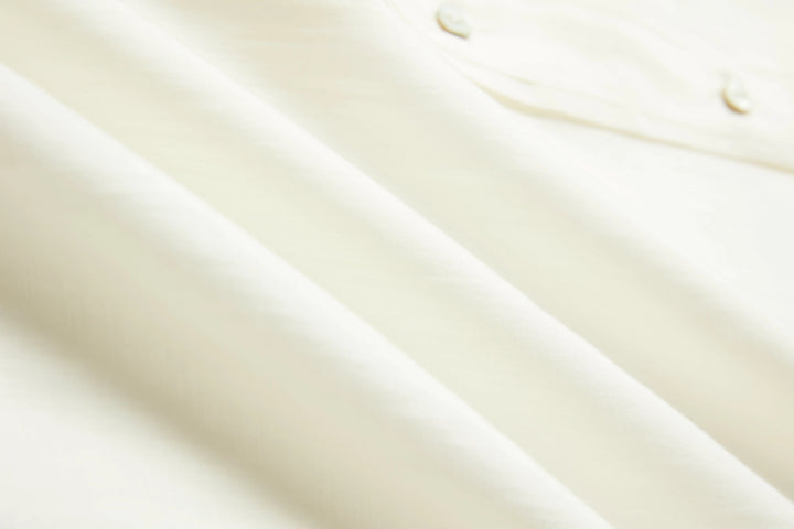 An image of a   BL0S4S6 Tencel Over-Shirt by  Mirra Masa