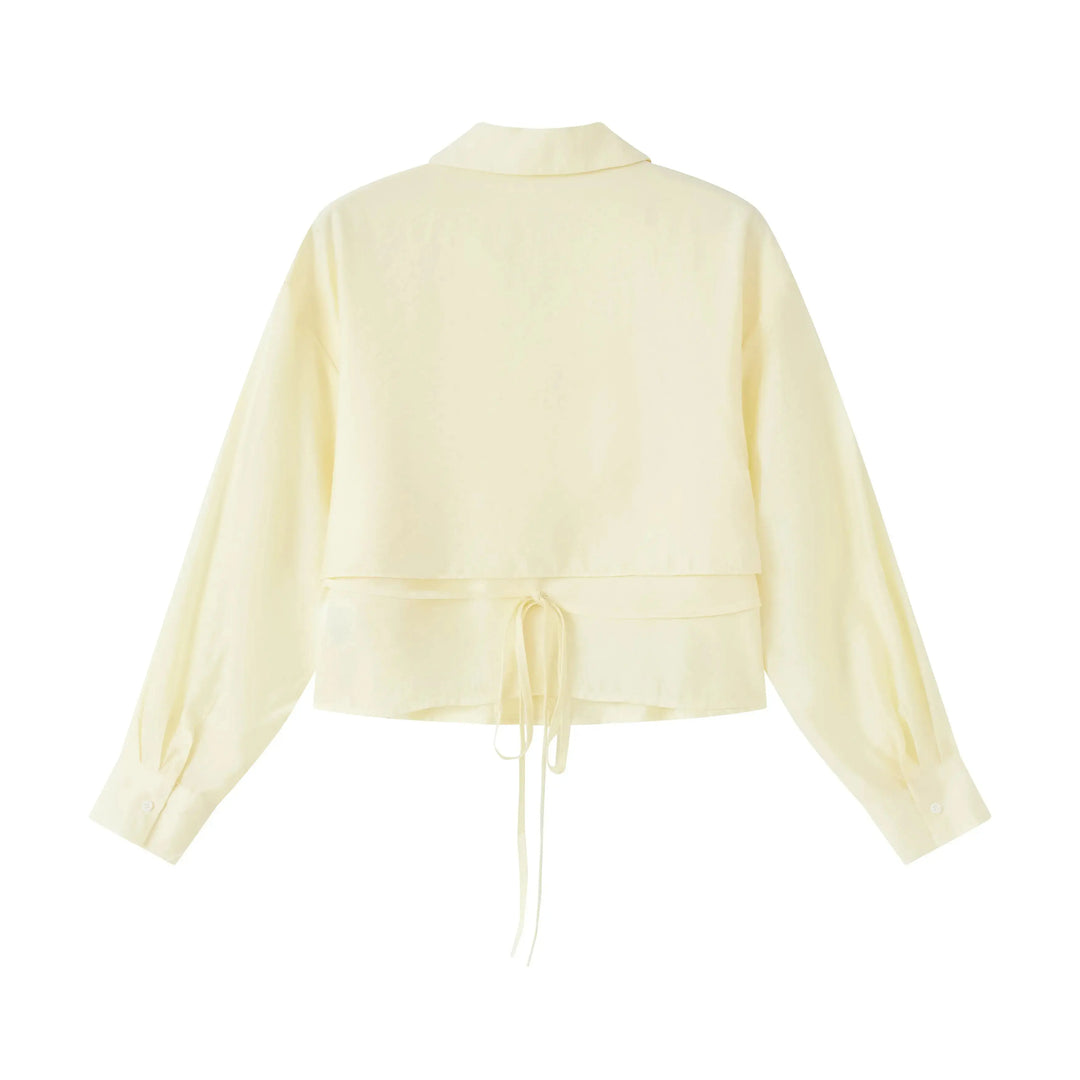 An image of a   CT6S1S6 Funnel-Neck Full-Zip Jacket by  Mirra Masa