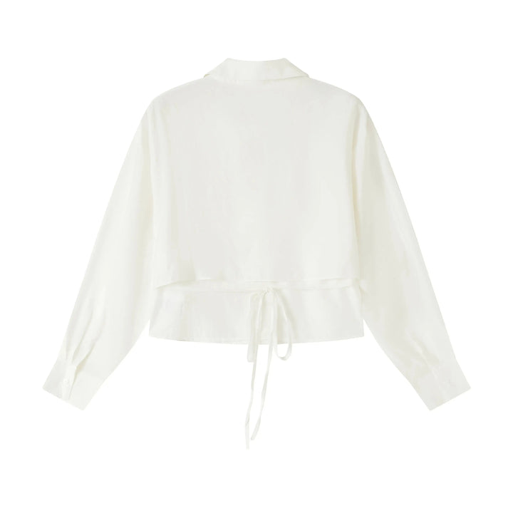 An image of a   CT6S1S6 Funnel-Neck Full-Zip Jacket by  Mirra Masa