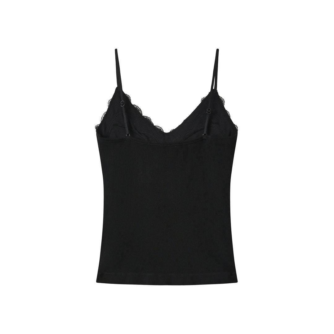 An image of a   CM26QS6 Padded Cami Top by  Mirra Masa