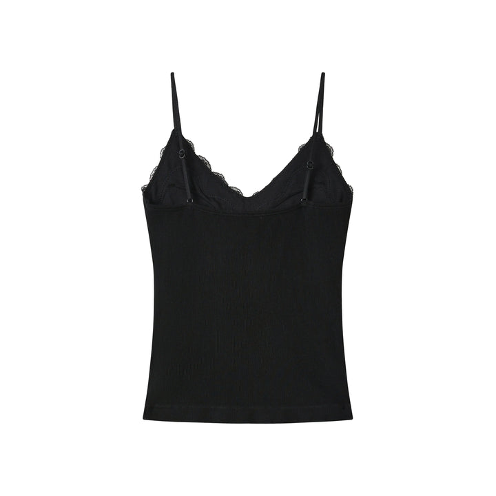 An image of a   CM26QS6 Padded Cami Top by  Mirra Masa