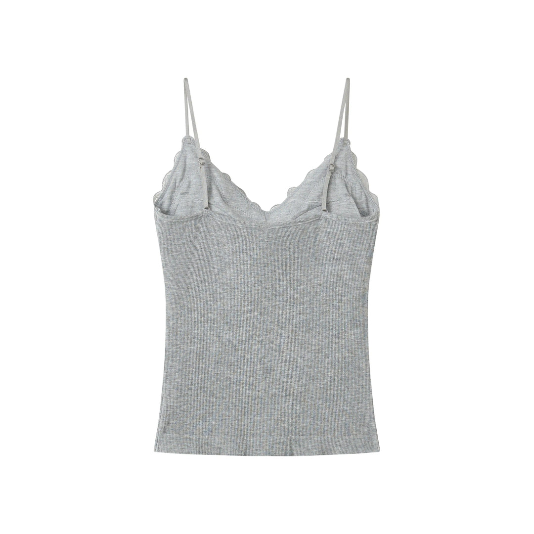 An image of a   CM26QS6 Padded Cami Top by  Mirra Masa