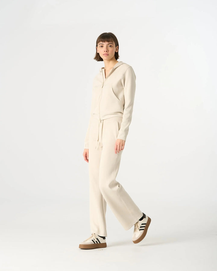 An image of a   CT3K3S6 Soft-Touch Full-Zip Hoodie by  Mirra Masa