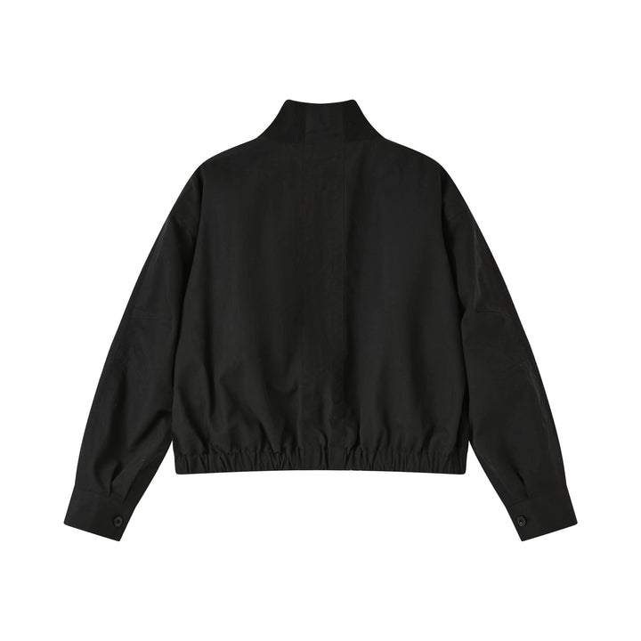 An image of a   CT6S1S6 Funnel-Neck Full-Zip Jacket by  Mirra Masa