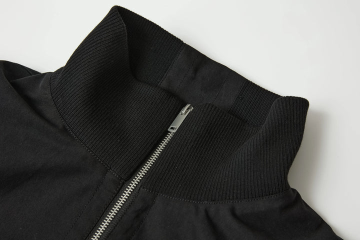An image of a   CT6S1S6 Funnel-Neck Full-Zip Jacket by  Mirra Masa