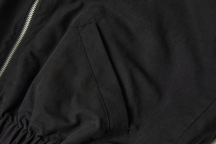 An image of a   CT6S1S6 Funnel-Neck Full-Zip Jacket by  Mirra Masa