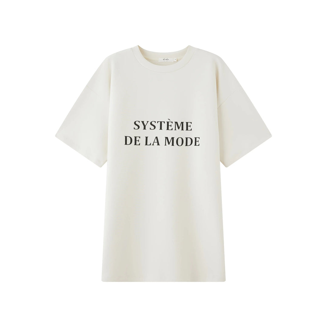 An image of a   D5392 Oversized Long T-Shirt by  Mirra Masa