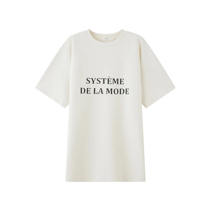 An image of a   D5392 Oversized Long T-Shirt by  Mirra Masa