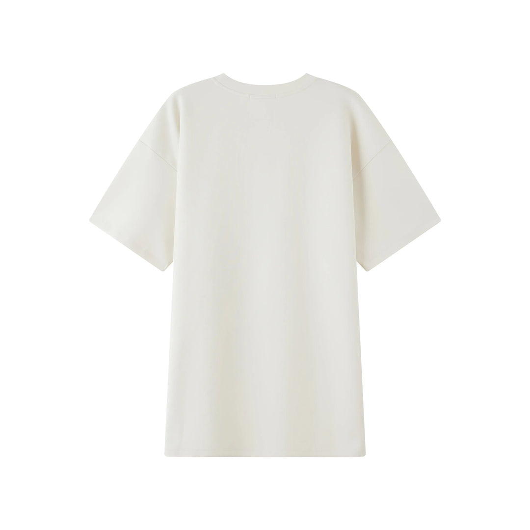 An image of a   D5392 Oversized Long T-Shirt by  Mirra Masa