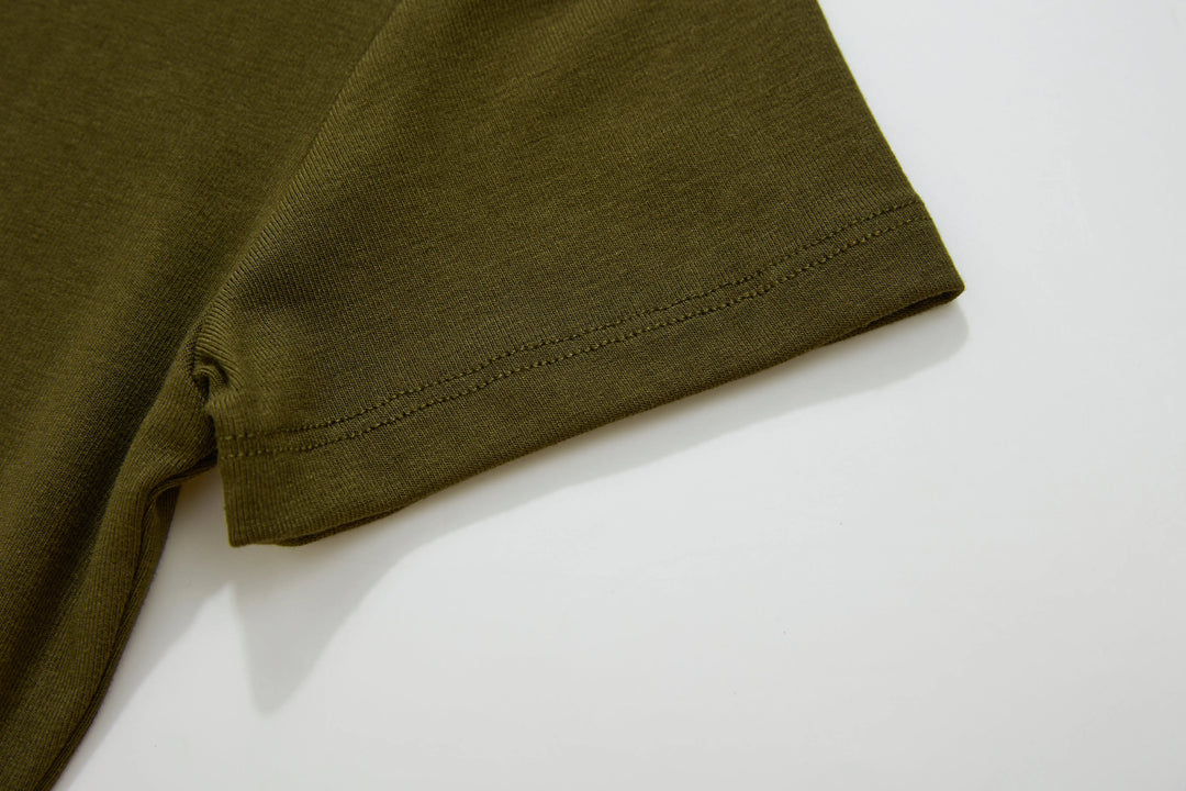 An image of a   D6302 Everyday Fitted Tee by  Mirra Masa