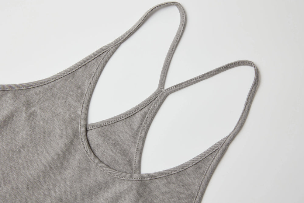 An image of a   DR4G3M6 Silhouette Slip Dress by  Mirra Masa