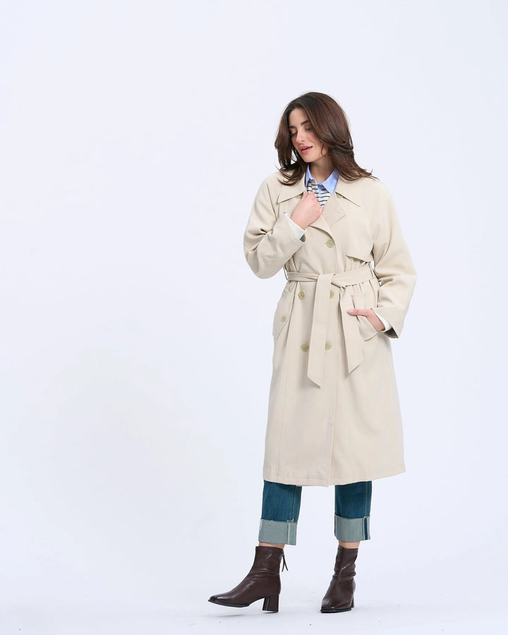 An image of a   FY004S Classic Trench by  Mirra Masa