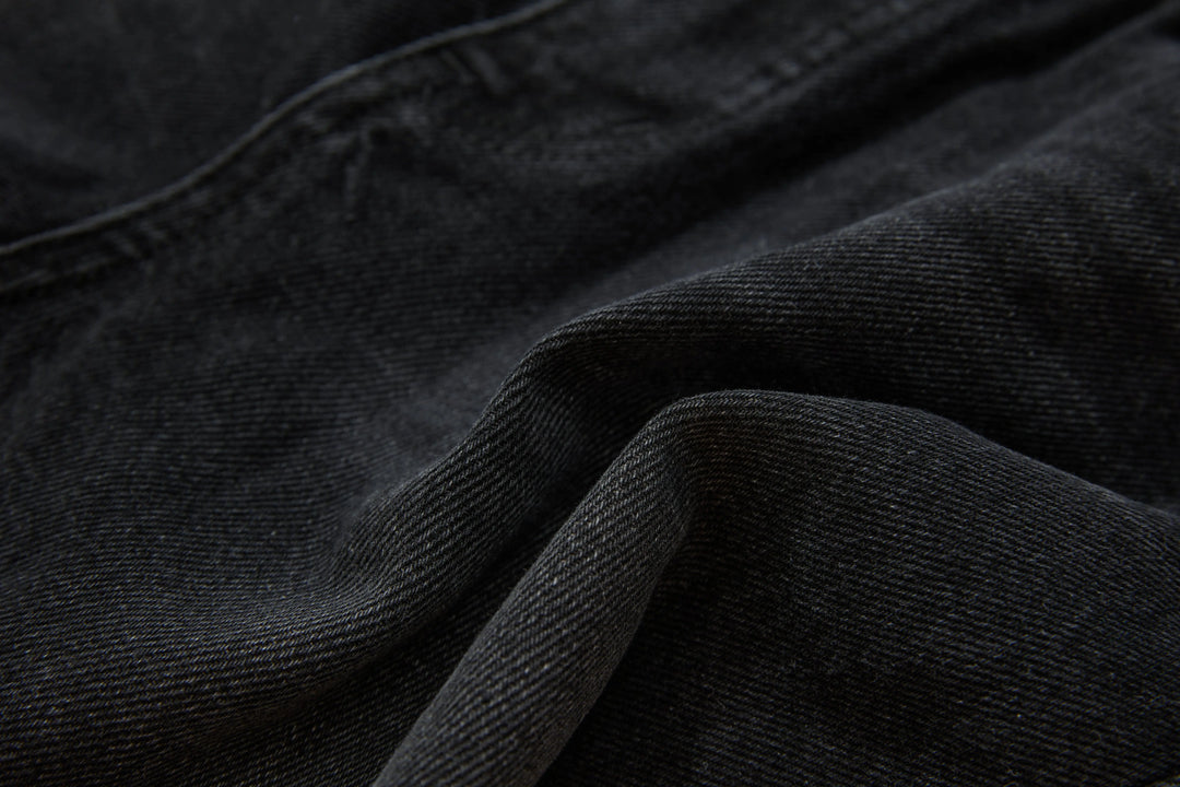 An image of a   HZ8911 Distressed Denim Shorts by  Mirra Masa