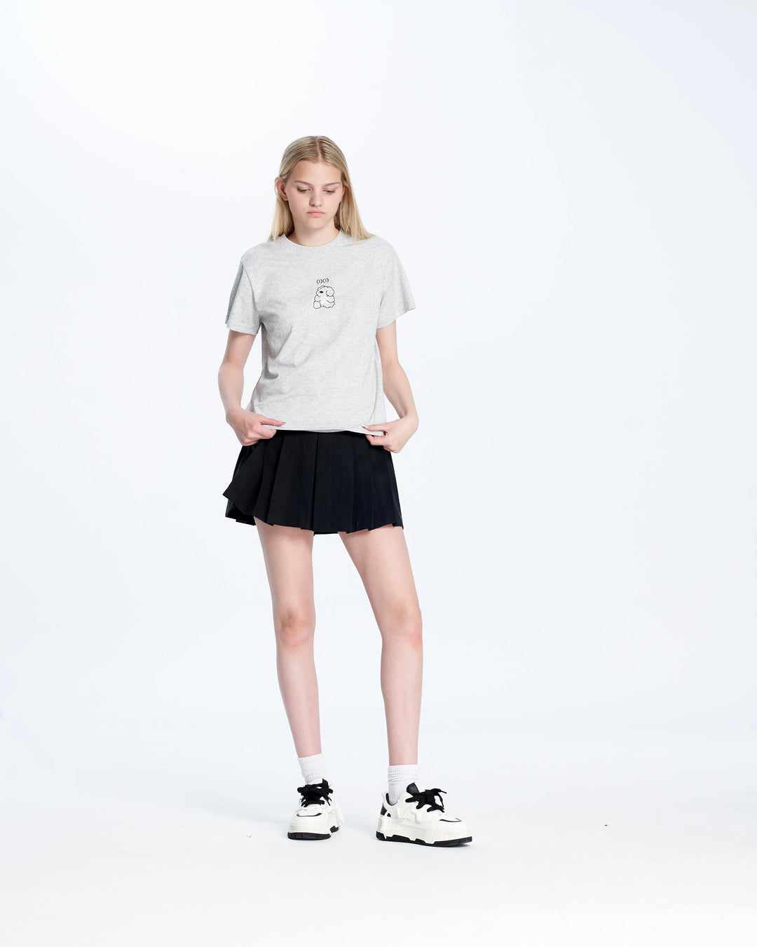 An image of a   LA013 Puppy T-Shirt by  Mirra Masa