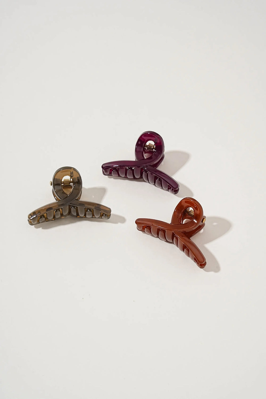 An image of a   Loop Glossy Mini Hair Claws by  Mirra Masa