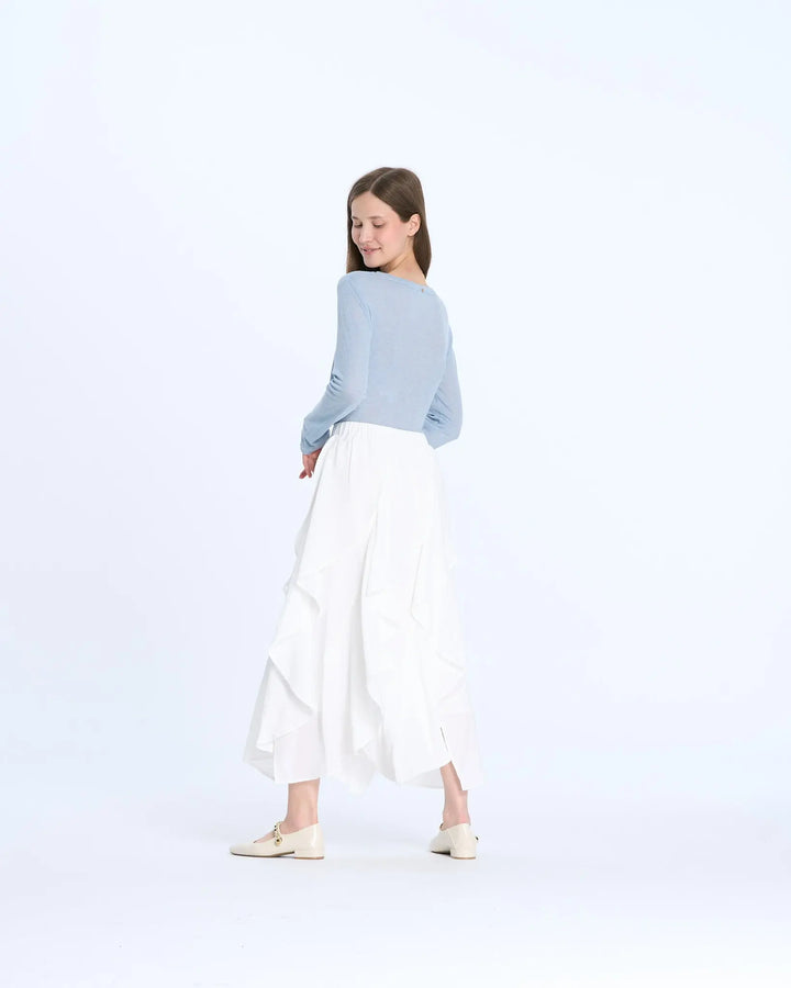 An image of a   M131 Vegan Leather Flats by  Mirra Masa