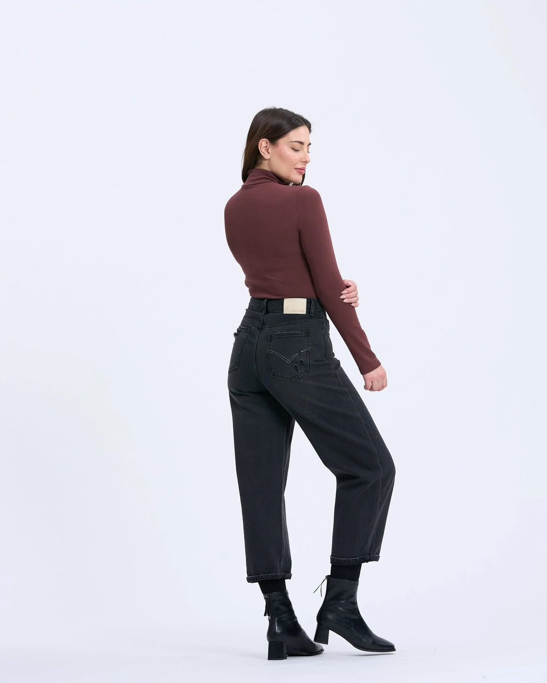 An image of a   M'Essentials True Form Layering Mockneck by  Mirra Masa