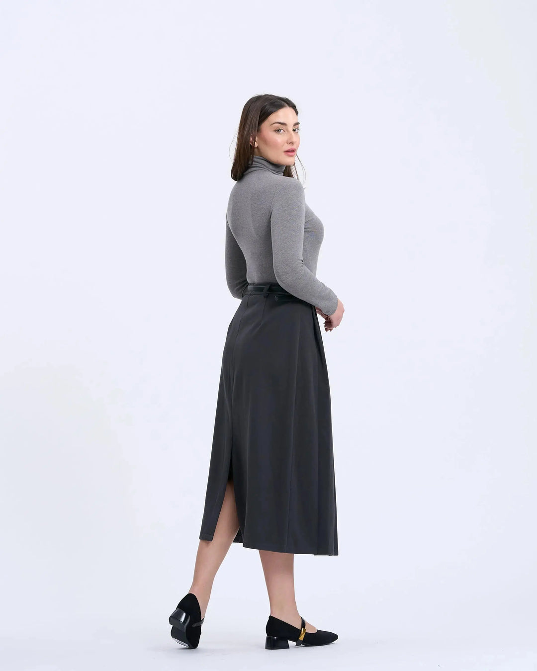 An image of a   M'Essentials True Form Layering Turtleneck by  Mirra Masa