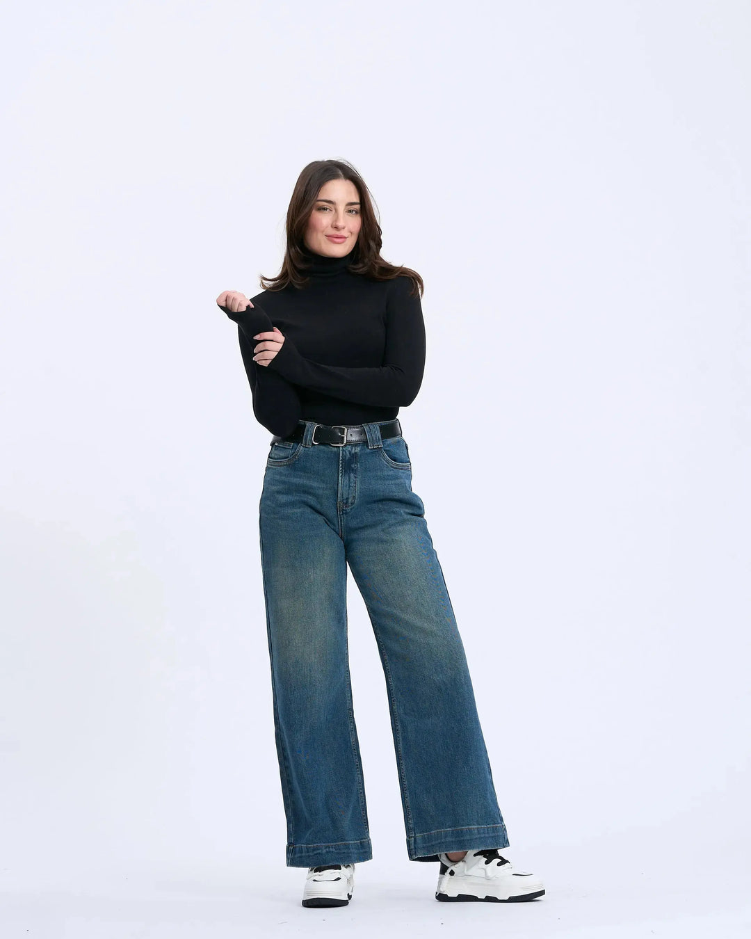 An image of a   M'Essentials True Form Layering Turtleneck by  Mirra Masa