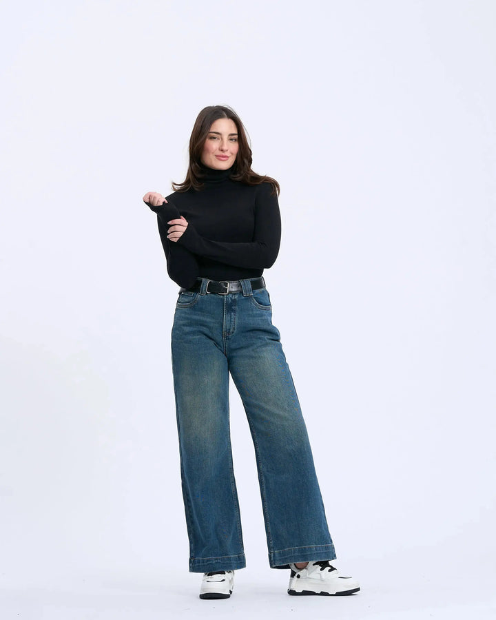 An image of a   M'Essentials True Form Layering Turtleneck by  Mirra Masa