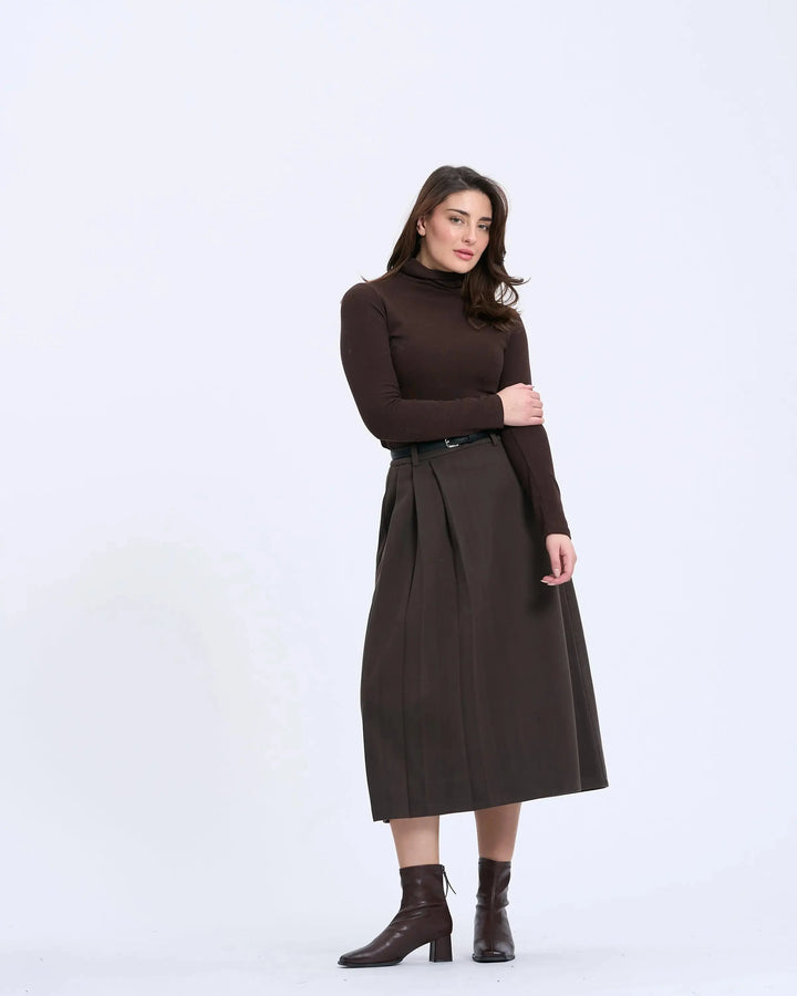 An image of a   M'Essentials True Form Layering Turtleneck by  Mirra Masa