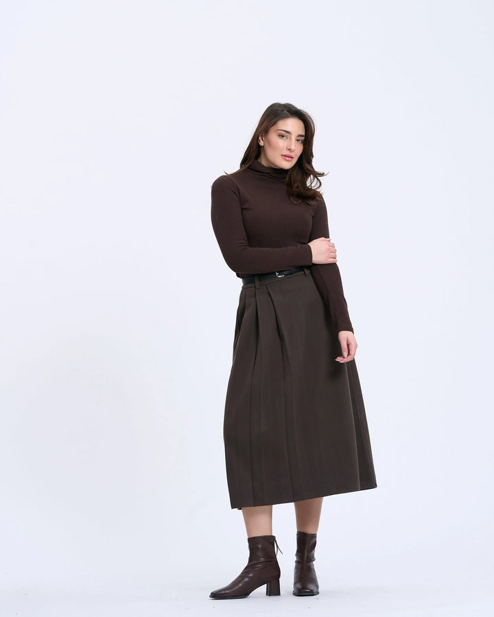 An image of a   M'Essentials True Form Layering Turtleneck by  Mirra Masa