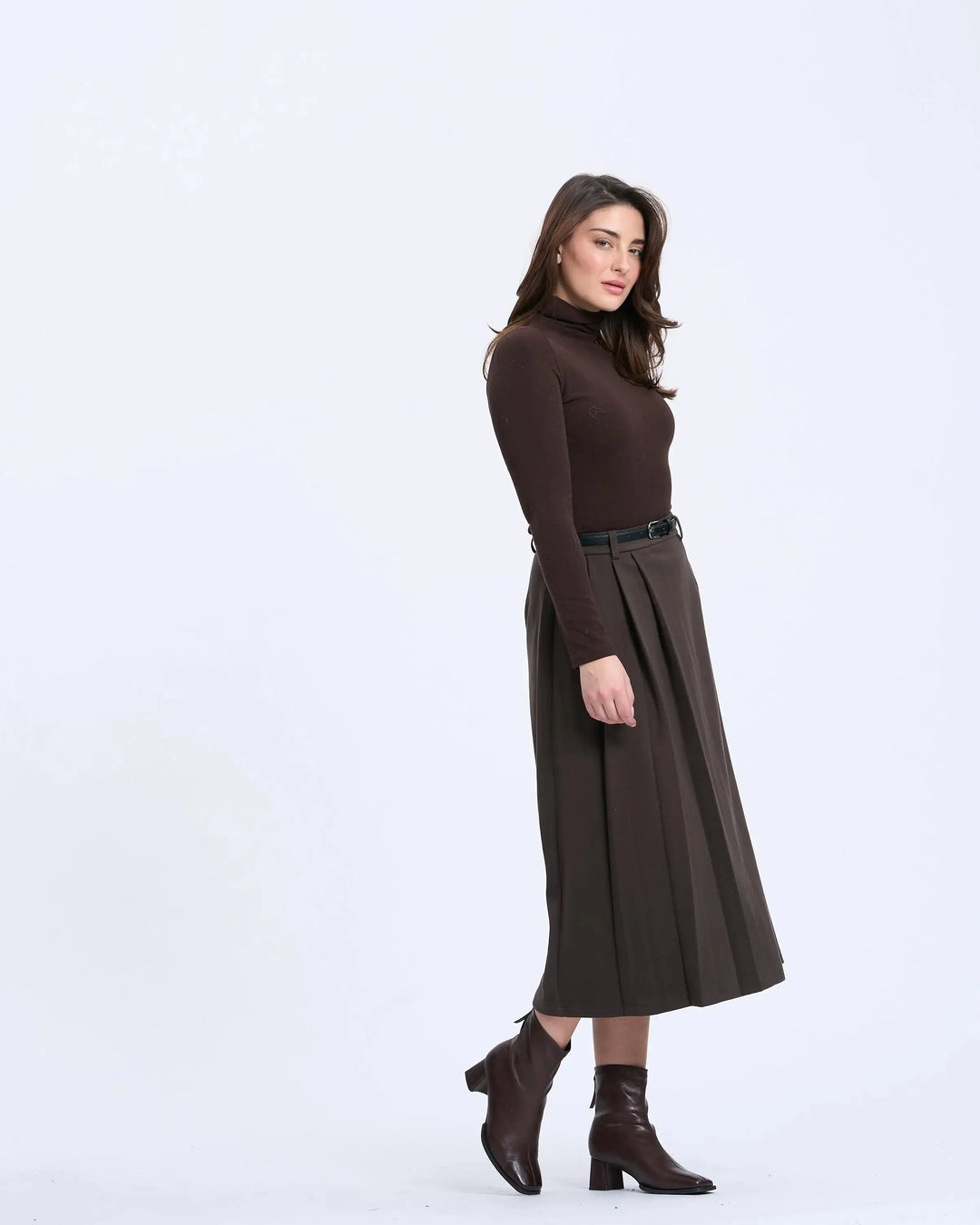 An image of a   M'Essentials True Form Layering Turtleneck by  Mirra Masa