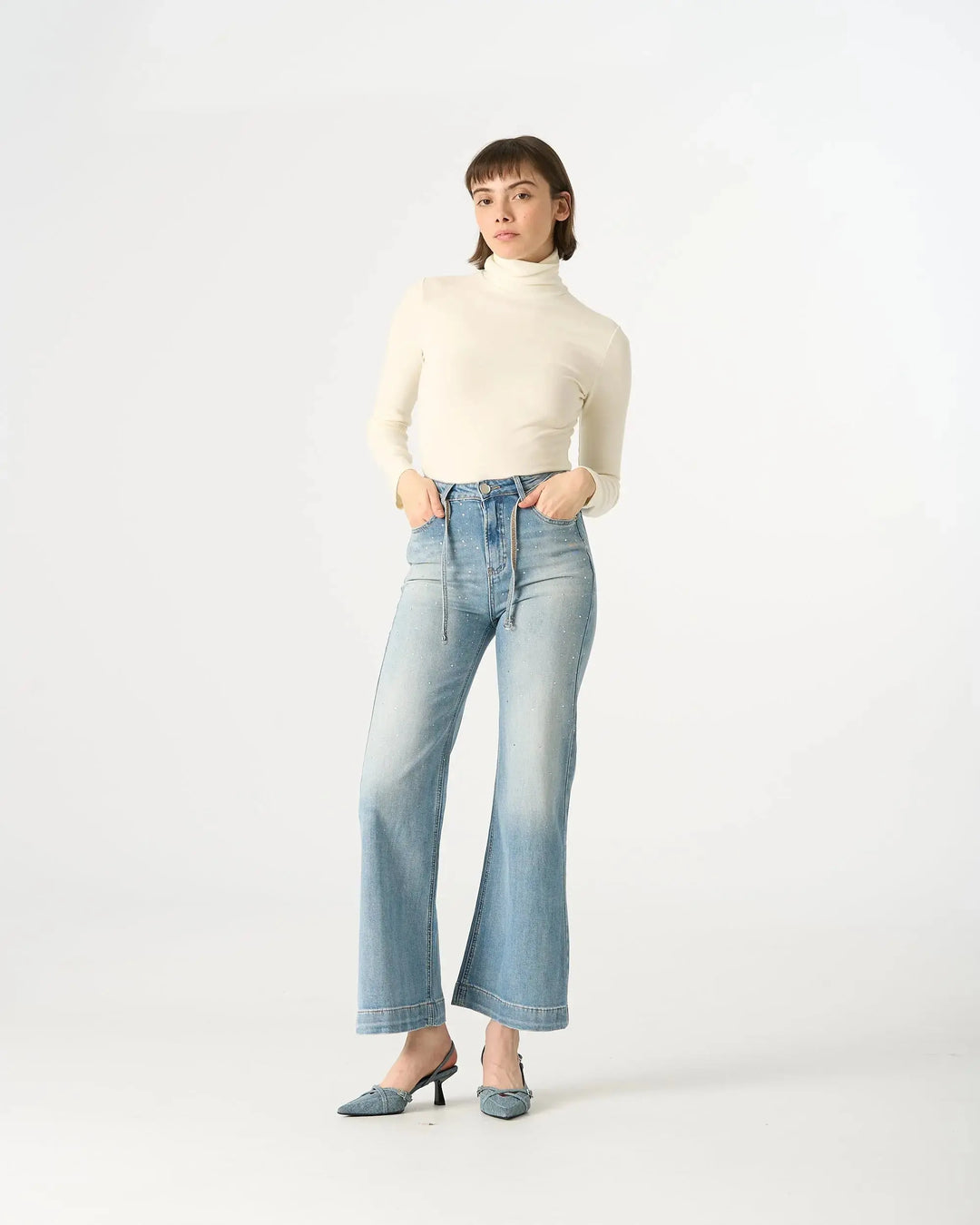 An image of a   M'Essentials True Form Layering Turtleneck by  Mirra Masa