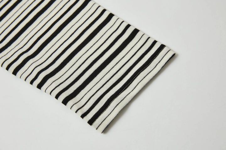 An image of a   OW85RS6 Stripe Long-Sleeve by  Mirra Masa