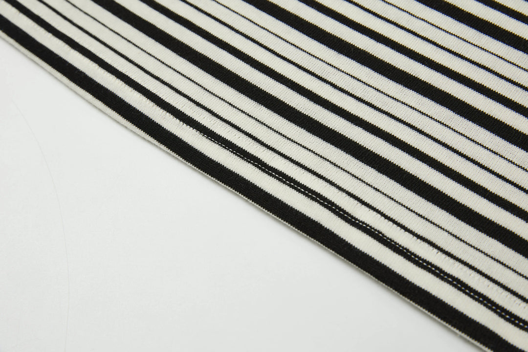 An image of a   OW85RS6 Stripe Long-Sleeve by  Mirra Masa