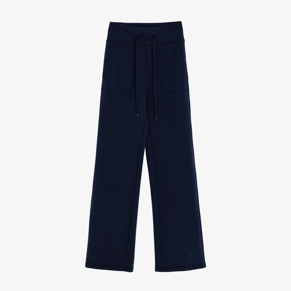 An image of a   PT43YS6 Soft-Touch High-Rise Pants by  Mirra Masa