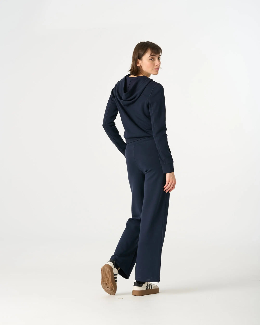 An image of a   PT43YS6 Soft-Touch High-Rise Pants by  Mirra Masa