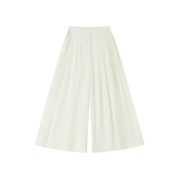 An image of a  Creme-Medium PTL35M6 Pants by  Mirra Masa