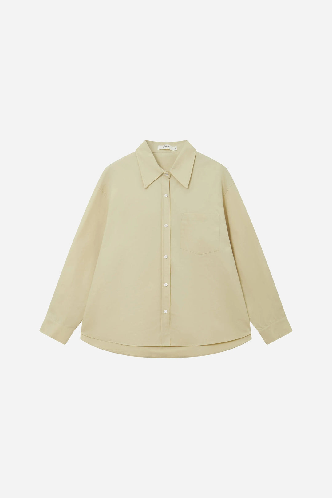 An image of a   S11630 Classic Cotton Button Down Shirt by  Mirra Masa