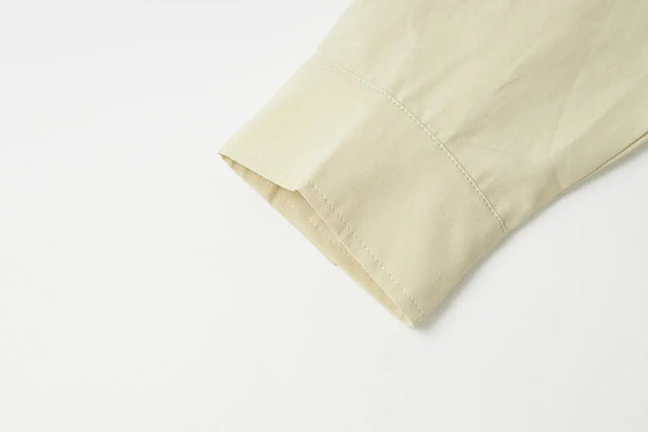 An image of a   S11630 Classic Cotton Button Down Shirt by  Mirra Masa
