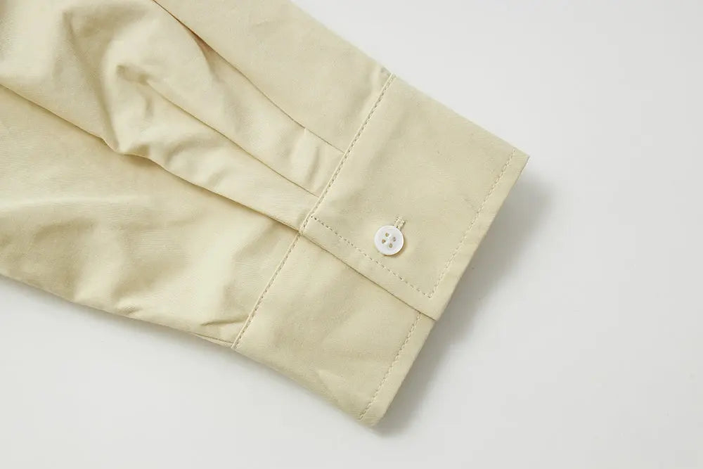 An image of a   S11630 Classic Cotton Button Down Shirt by  Mirra Masa